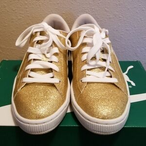PUMA Basket Holiday Glitz Jr